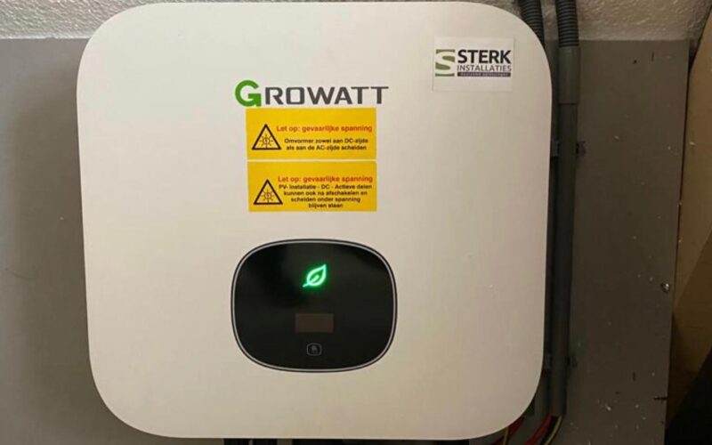 Zonnepanelen woning te Noordscheschut